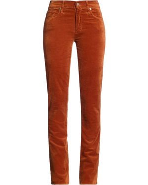 7 For All Mankind Trousers Cotton, Modal, Elastomultiester, Elastane - Red