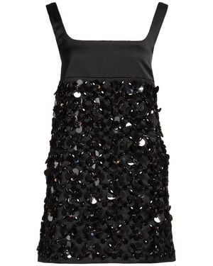 DES_PHEMMES Mini Dress Polyester - Black