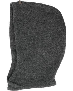 Agnona Hat Cashmere, Silk, Polyester - Gray