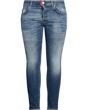 Gaelle Paris Jeans Cotton, Elastane - Blue