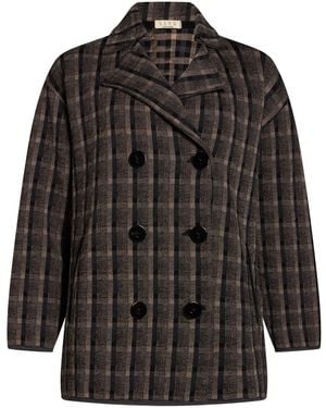 Siyu Coat Merino Wool - Black