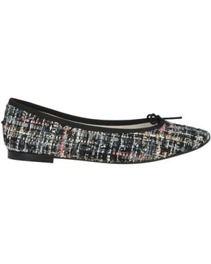 Repetto Ballet Flats Textile Fibers - Gray