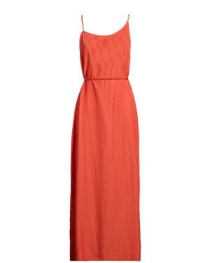Tela Maxi Dress Cupro, Tencel - Red