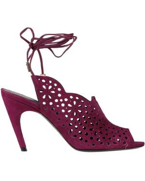 Roger Vivier Sandals Leather - Purple