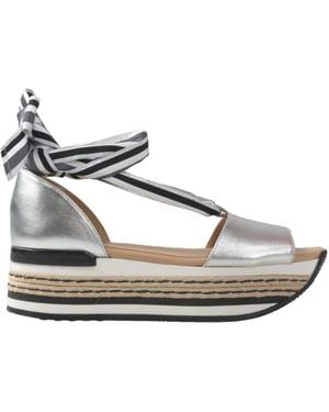 Hogan Sandals Leather - Metallic
