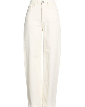 ARMANI EXCHANGE Cream Jeans Cotton, Lyocell - White