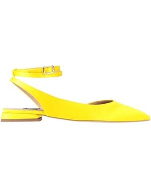 Islo Isabella Lorusso Ballet Flats Textile Fibres - Yellow