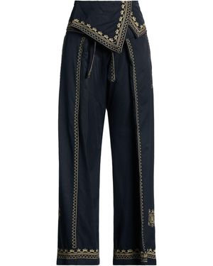 Rabanne Midnight Pants Viscose, Cotton - Blue