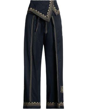 Rabanne Midnight Pants Viscose, Cotton - Blue