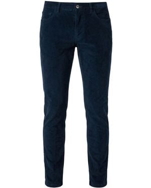 BRO-SHIP Pants Cotton, Polyester, Elastane - Blue