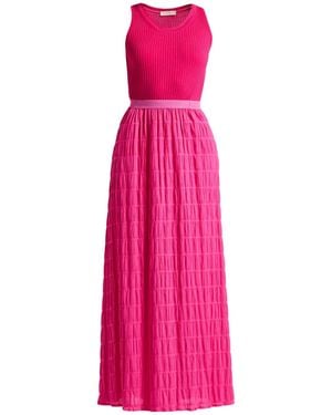 Purotatto Maxi Dress Cotton, Elastane - Pink