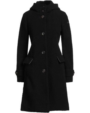 Rrd Overcoat & Trench Coat Wool, Polyamide, Elastane - Black