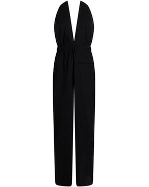 Alysi Jumpsuit Virgin Wool, Elastane - Black