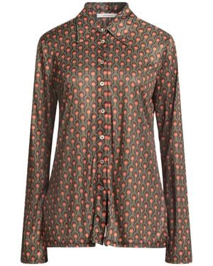 Maliparmi Military Shirt Polyester - Brown