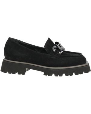 Laura Bellariva Loafers Leather - Black