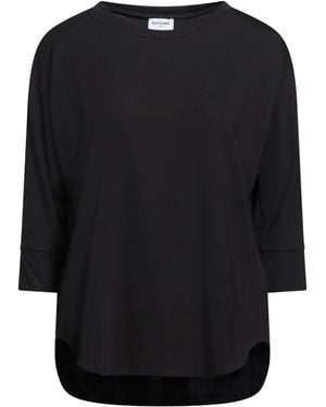 RUE DU BAC T-Shirt Viscose, Polyamide, Elastane - Black