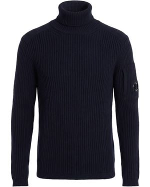 C.P. Company Rollkragenpullover - Blau