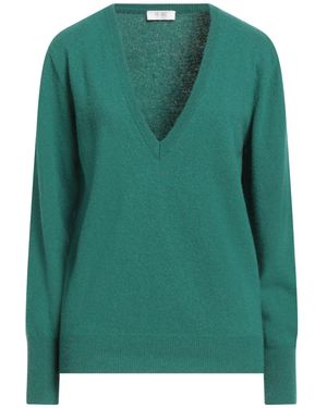 FILBEC Emerald Sweater Wool, Viscose, Polyamide, Cashmere - Green