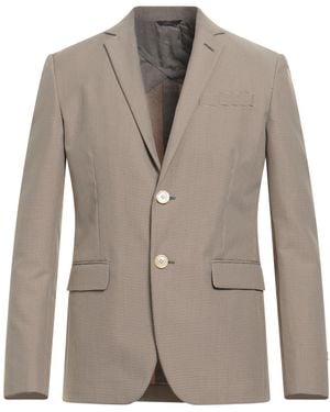 ジャケット FENDI BLAZER Fendi Fendace FF Jacquard Mens Blazer Brown Men's - SS22 - US