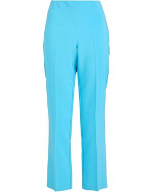 Sandro Ferrone Azure Pants Polyester, Elastane - Blue