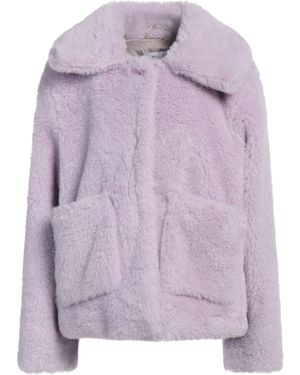 WEILI ZHENG Shearling- & Kunstfell - Lila