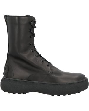 Tod's Botines De Caña Alta - Negro