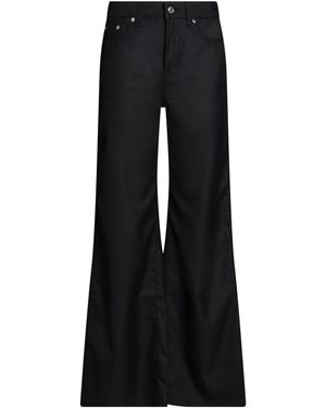 Department 5 Trousers Polyester, Viscose, Elastane - Black