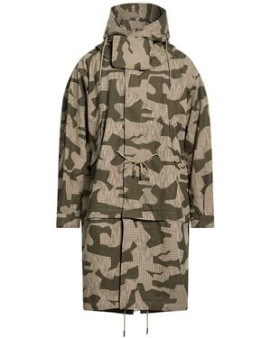 Belstaff Military Overcoat & Trench Coat Cotton, Polyamide - Green