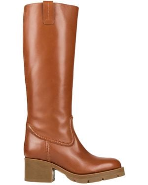Chloé Boot Leather - Brown