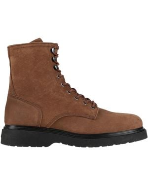 Calvin Klein Ankle Boots Leather - Brown