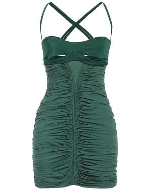 Mugler Mini Dress - Green