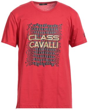 Roberto Cavalli T-Shirts - Red