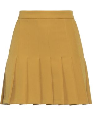 Soallure Mini Skirt - Yellow