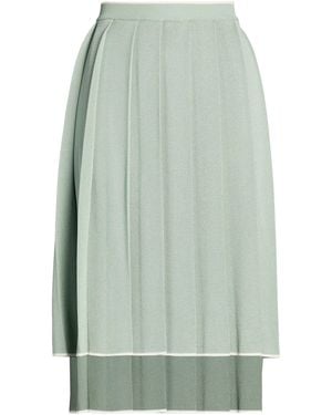 Thom Browne Midi Skirt Silk, Cotton - Green