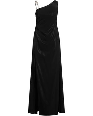 Siste's Maxi Dress Polyester, Elastane - Black