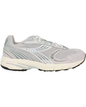 Diadora Light Sneakers Leather, Textile Fibers - White