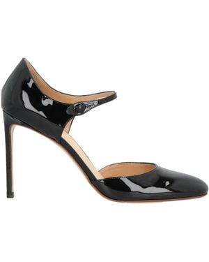 Francesco Russo Court Shoes Leather - Black