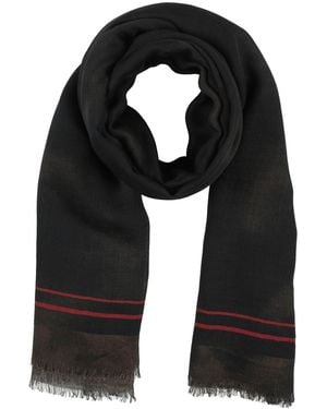 Herno Midnight Scarf Wool, Silk - Black