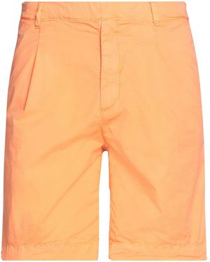 40weft Shorts & Bermuda Shorts Cotton, Elastane - Orange