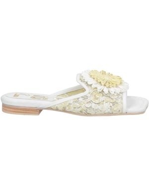Ras Sandals - White