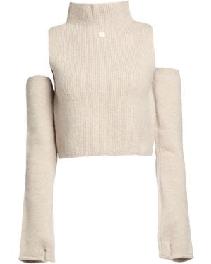 Low Classic Turtleneck - White