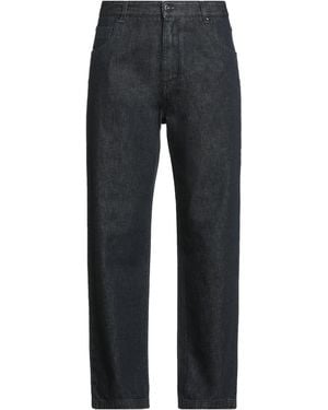 Fendi Jeans Cotton, Calfskin - Blue