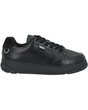 Gcds Sneakers Leather - Black