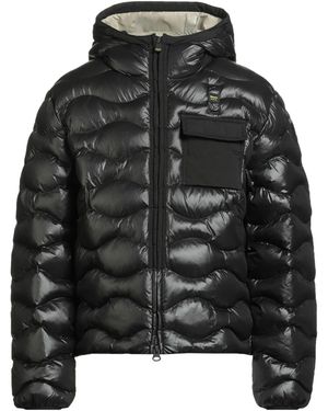 Blauer Plumífero Y Acolchado - Negro