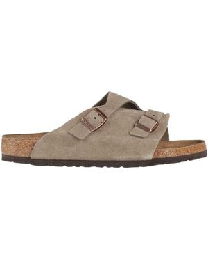 Birkenstock Sandals Leather - Brown