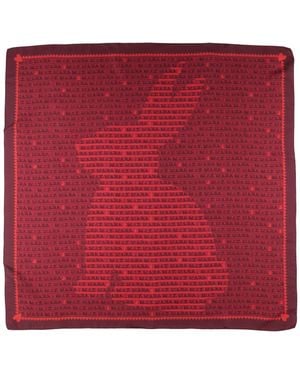Max Mara Scarf Silk - Red
