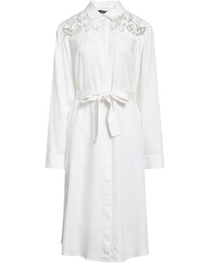 Van Laack Midi Dress Lyocell - White
