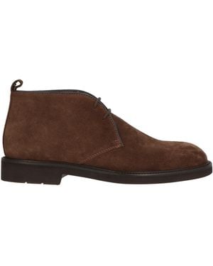 Lottusse Ankle Boots Leather - Brown