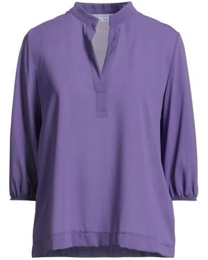 Kaos Top Polyester - Purple