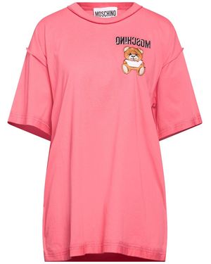 Moschino Coral T-Shirt Cotton - Pink